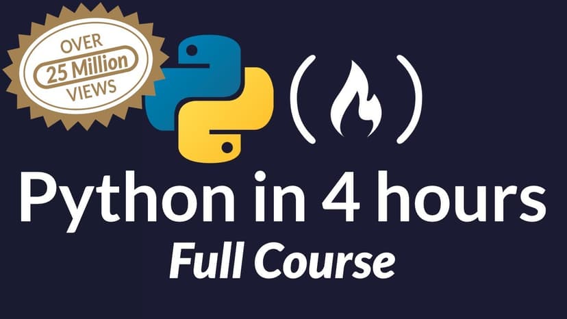 Complete Python Tutorial for Beginners - Learn Python in 4 Hours